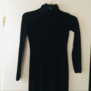 New tight turtle neck sweater dress